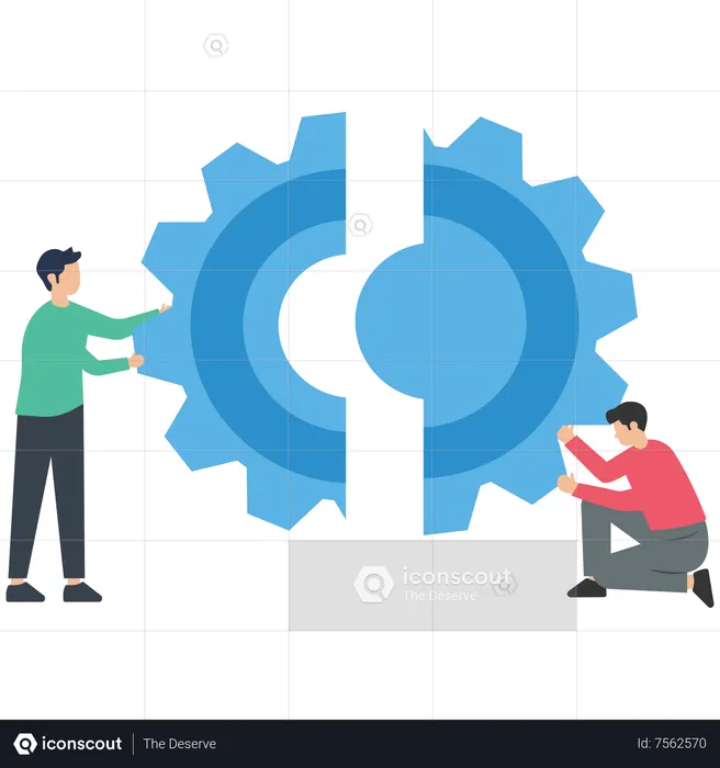 Business integration  Illustration