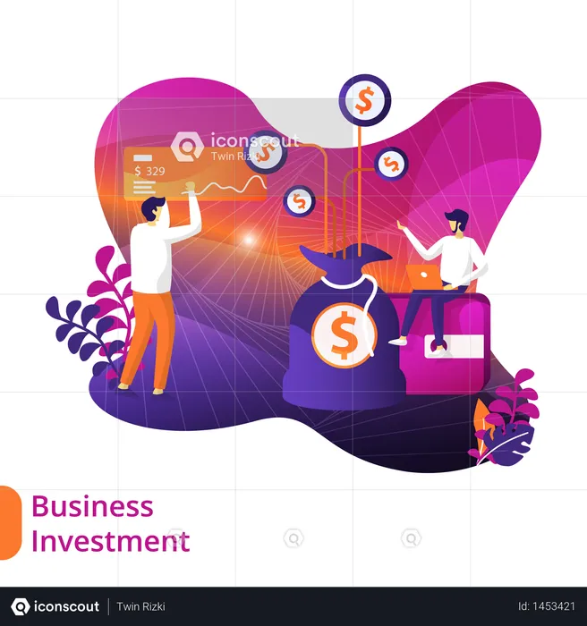 Business Investment  Illustration