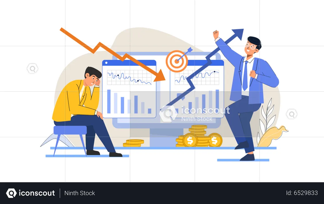 Business investment  Illustration