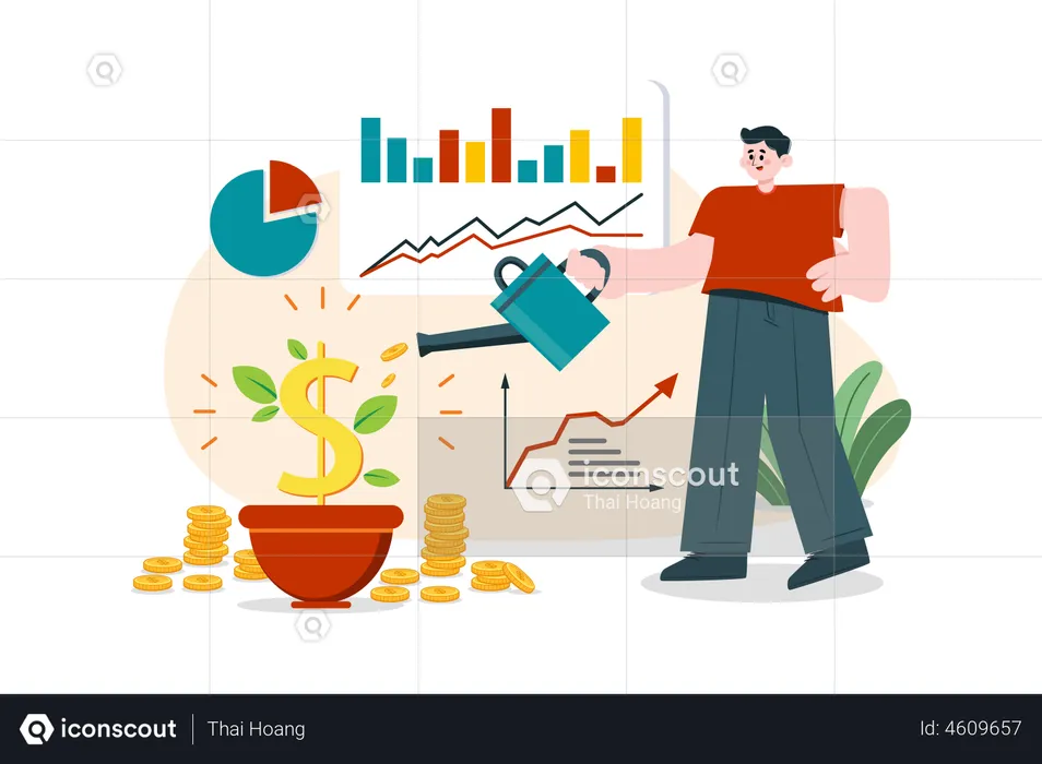 Business Investment  Illustration