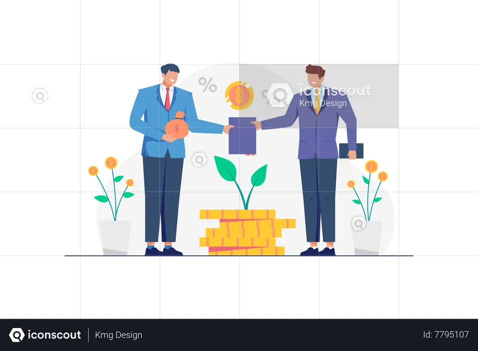 Business Investment  Illustration