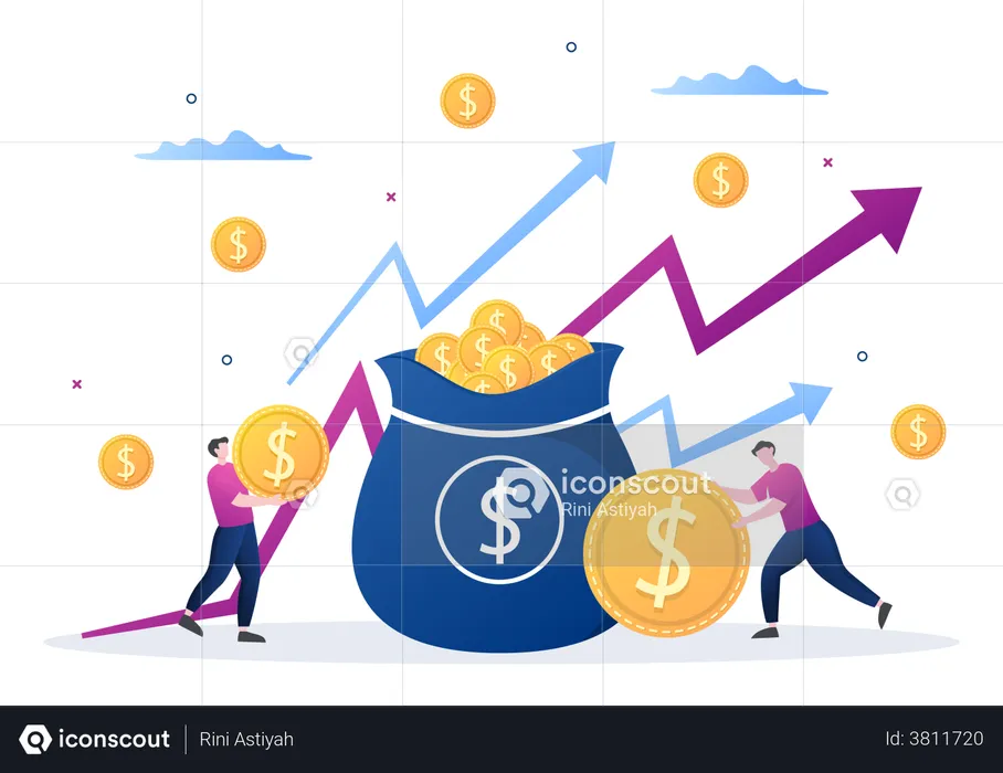 Business Investment  Illustration