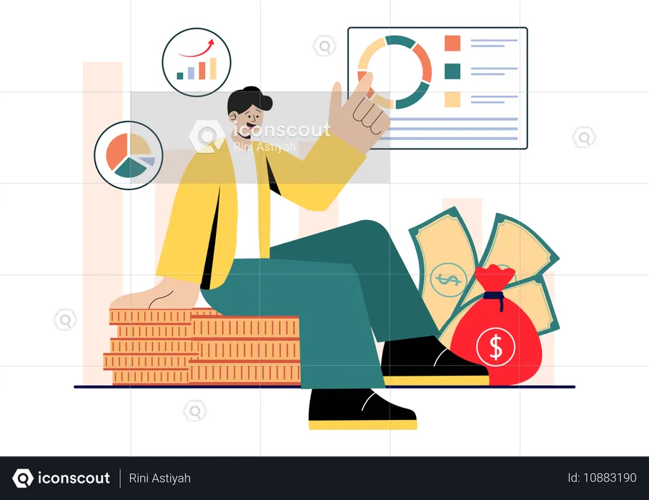 Business Investor  Illustration