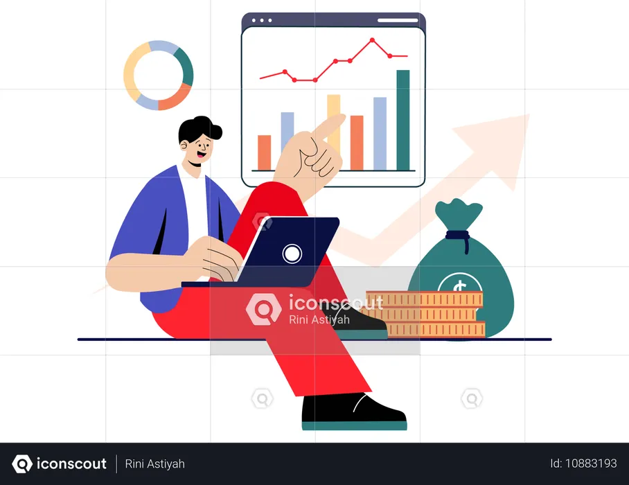 Business Investor  Illustration