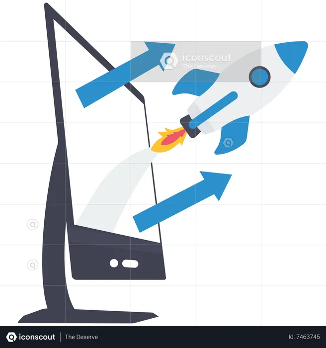 Business launch  Illustration