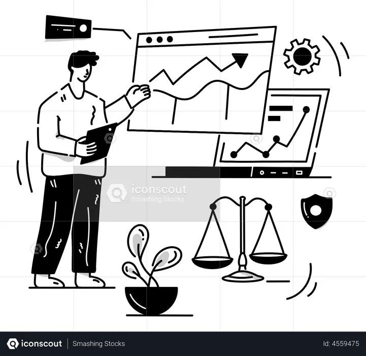 Business Law  Illustration