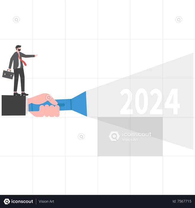 Business leaders point to 2024 goals  Illustration