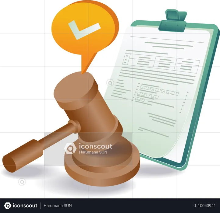 Business legal justice papernalysis  Illustration