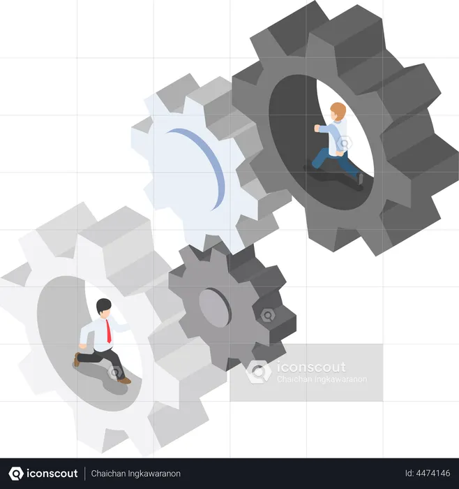 Business management  Illustration
