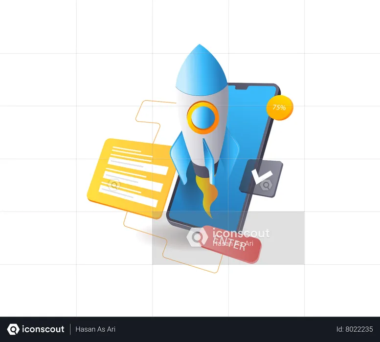 Business management system  Illustration