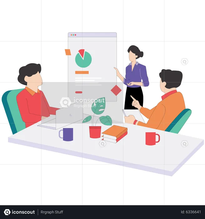 Business meeting  Illustration