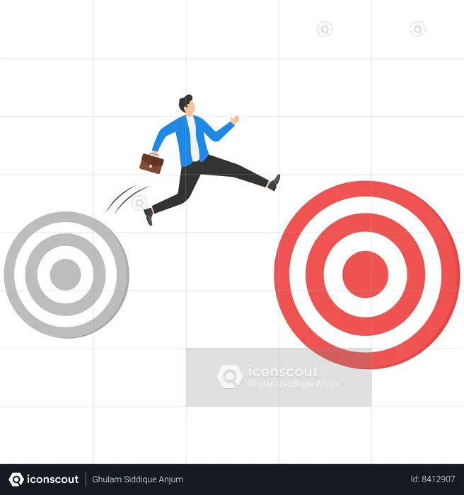 Business next target  Illustration