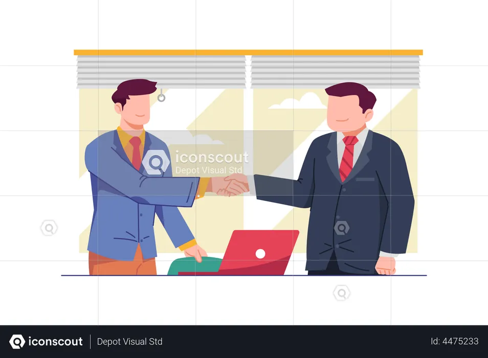 Business Partner  Illustration
