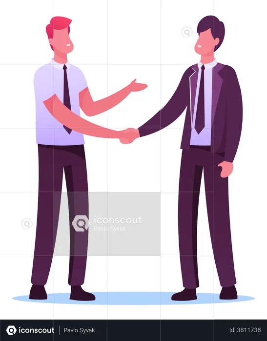 Business Partners  Illustration