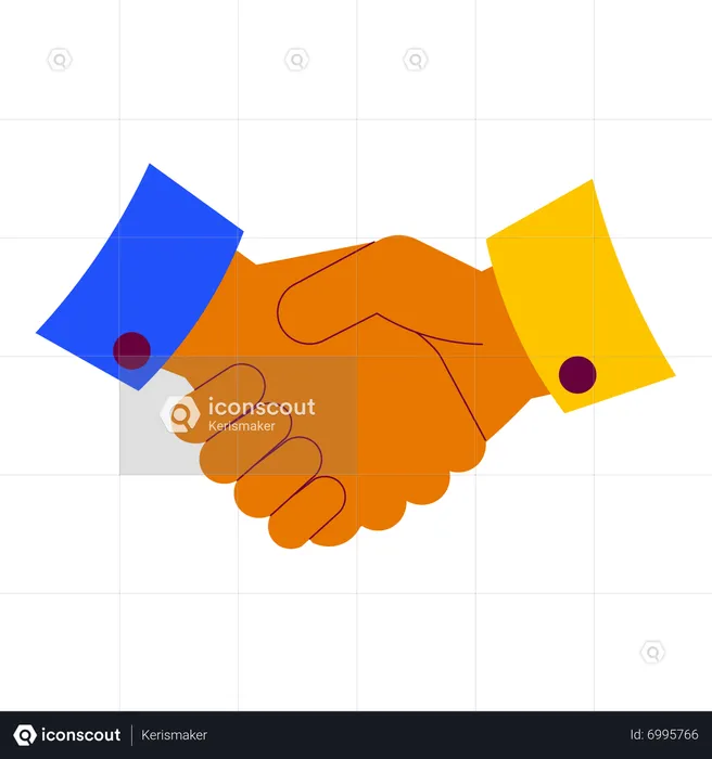 Business Partnership  Illustration