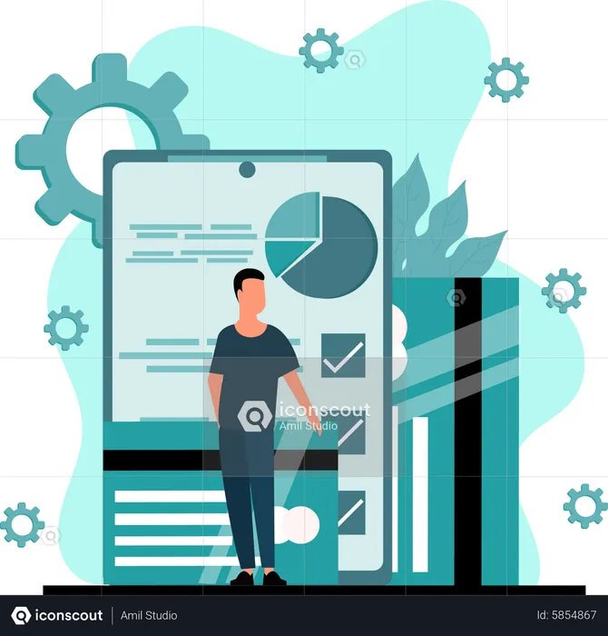 Business Payment analysis report  Illustration