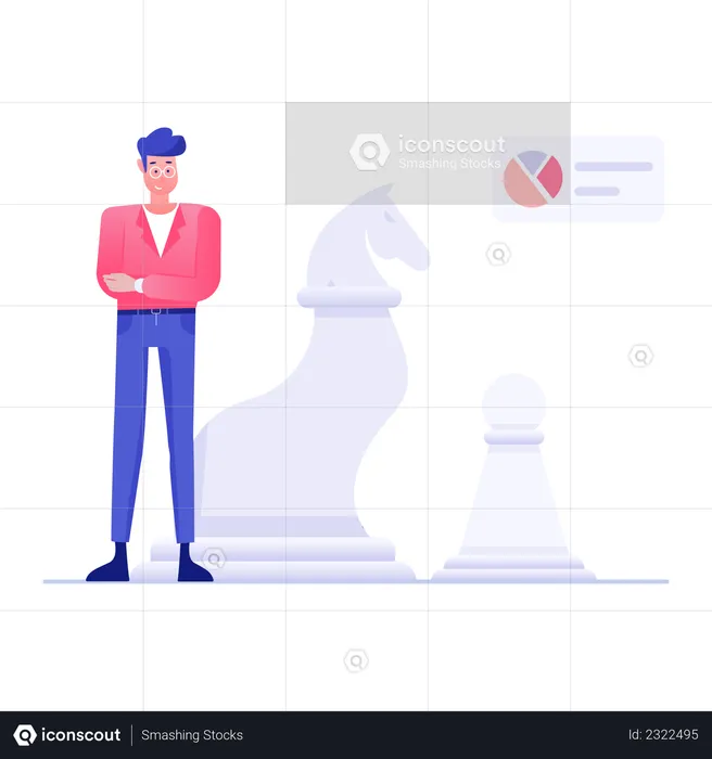 Business Plan And Strategy Concept  Illustration