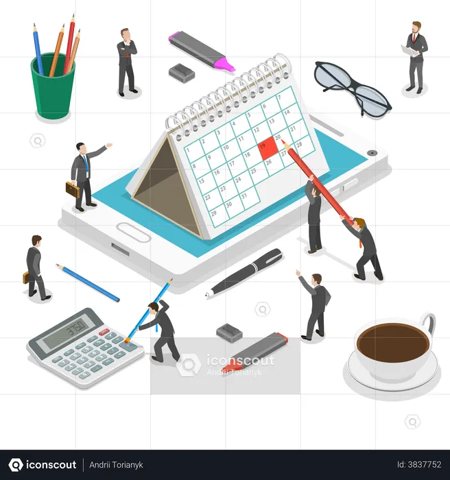 Business Planning  Illustration