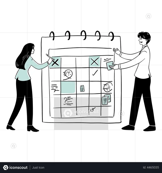 Business Planning  Illustration