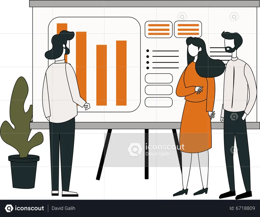 Business Planning Presentation  Illustration