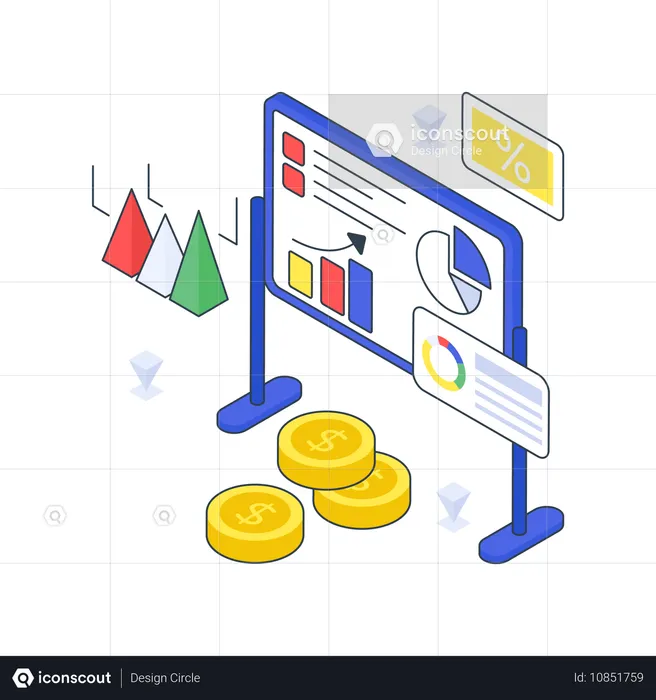 Business Presentation  Illustration