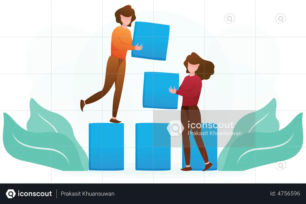 Business presentation  Illustration