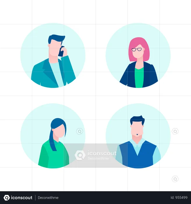 Business Profiles  Illustration