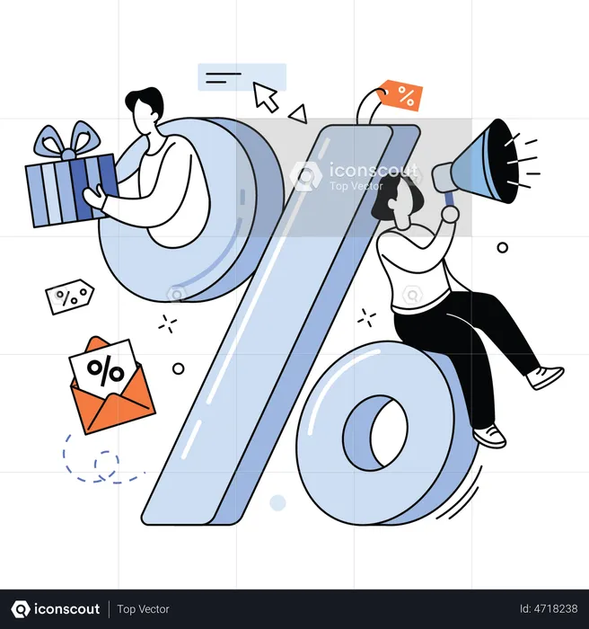 Business promotion  Illustration
