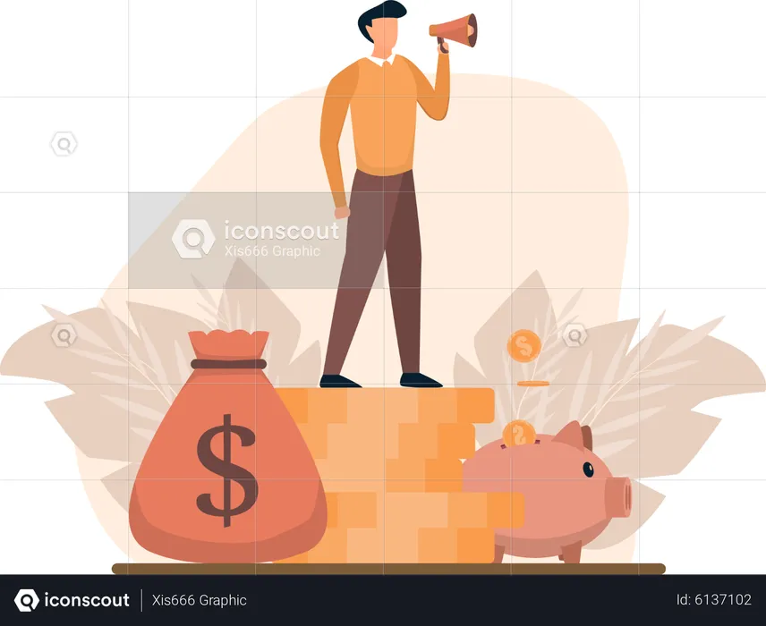 Business promotion  Illustration