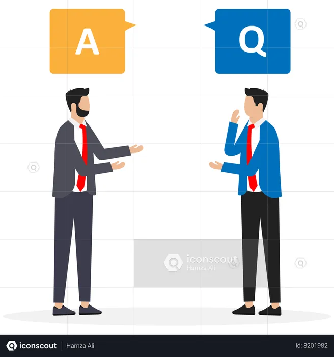 Business Quiz  Illustration