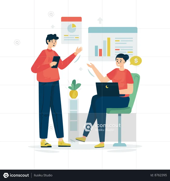 Business report discussion  Illustration