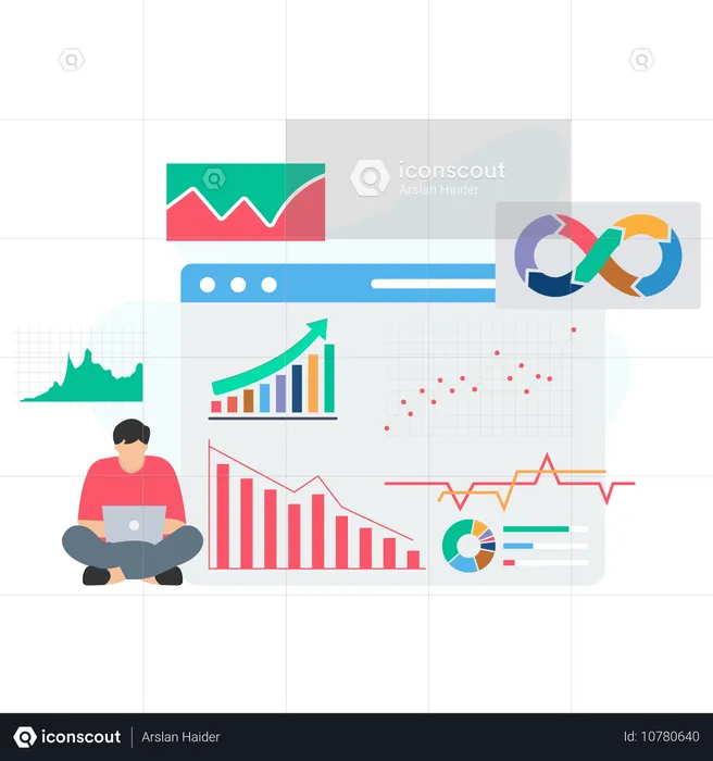 Business report  Illustration