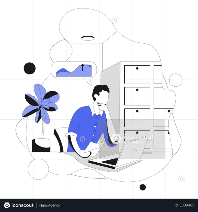 Business Research And Development  Illustration