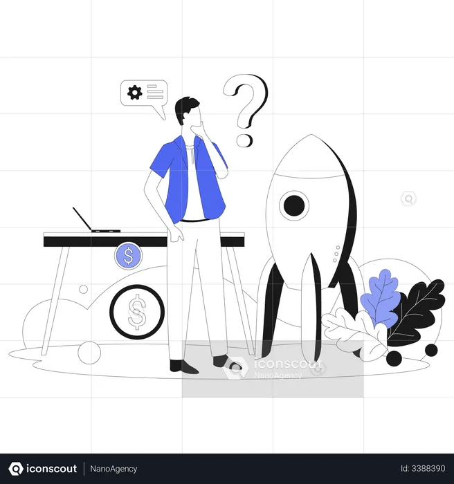 Business Startup  Illustration