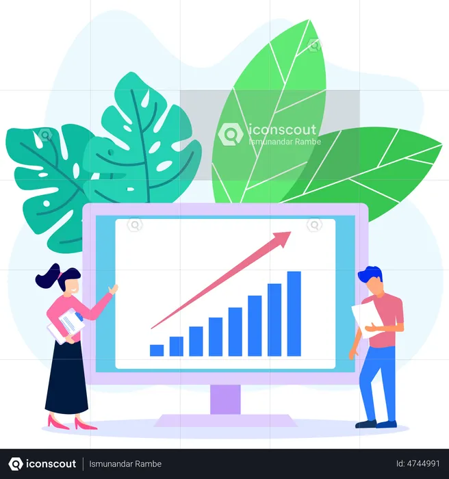 Business Startup Growth  Illustration
