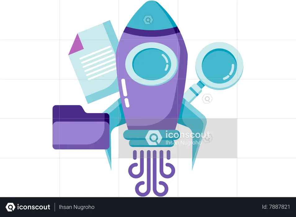 Business startup  Illustration