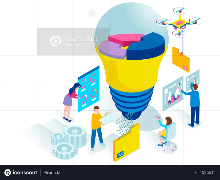 Business Statistics  Illustration