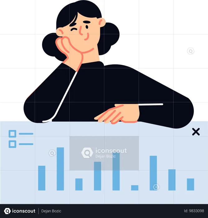 Statistiques commerciales  Illustration