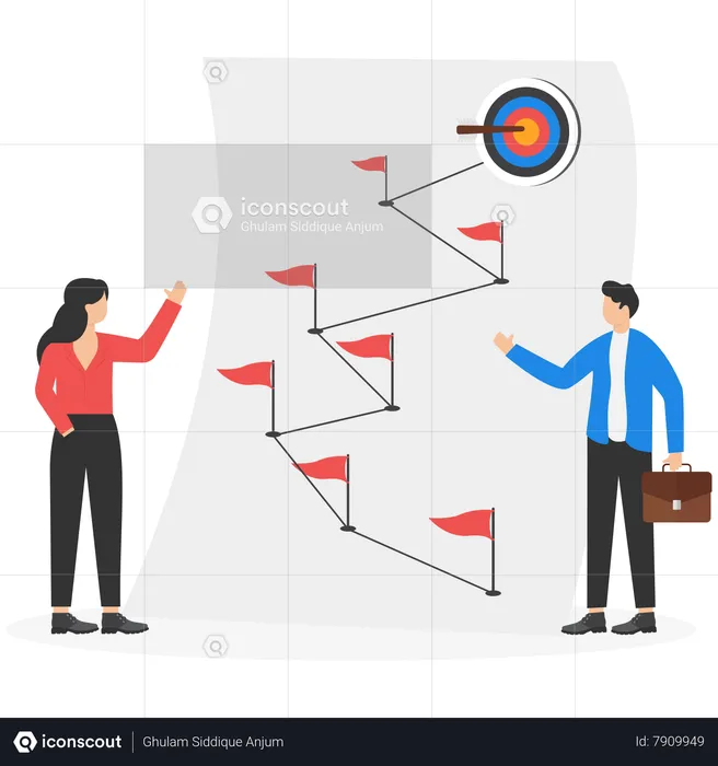 Business Strategic planning  Illustration