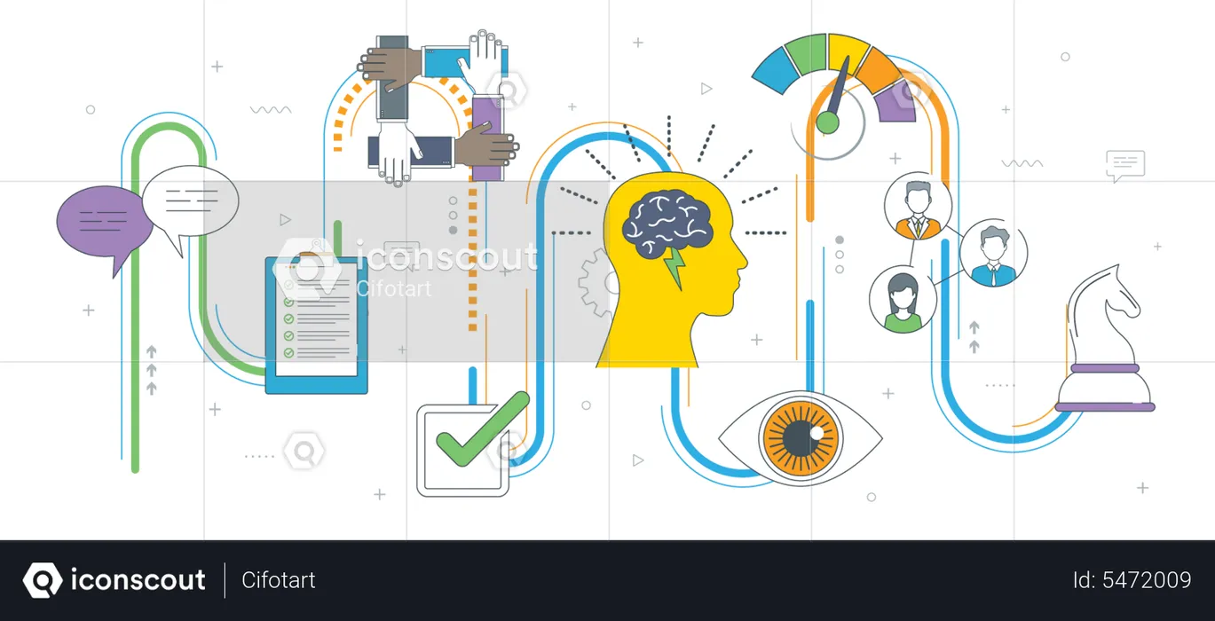 Business strategy  Illustration