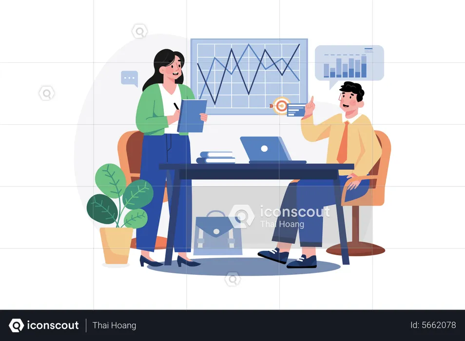 Business Strategy  Illustration