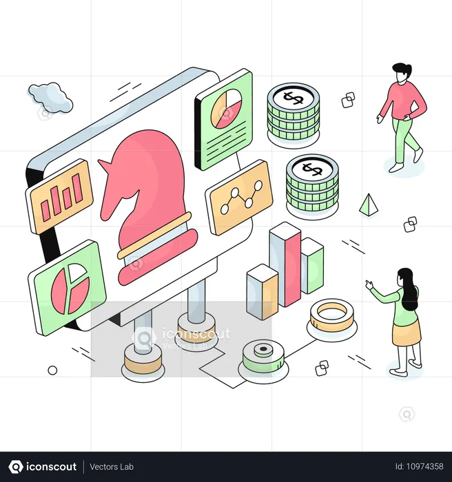 Business Strategy  Illustration