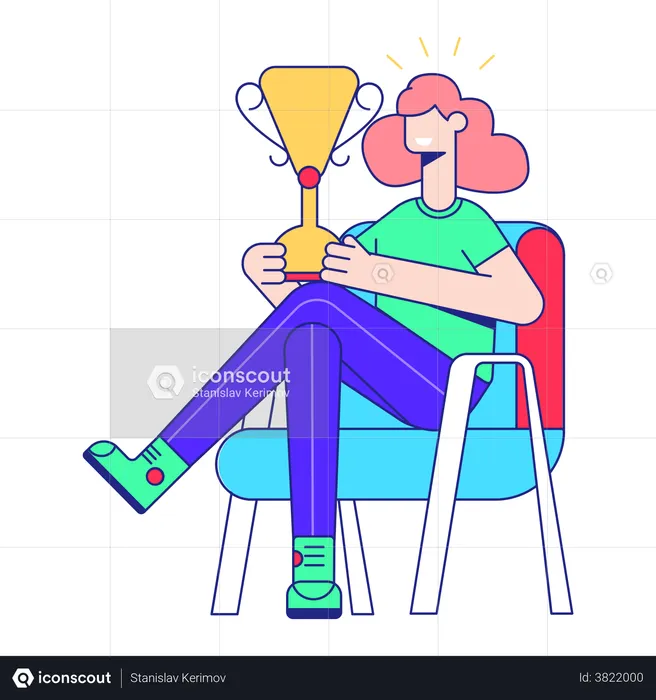 Business Success  Illustration