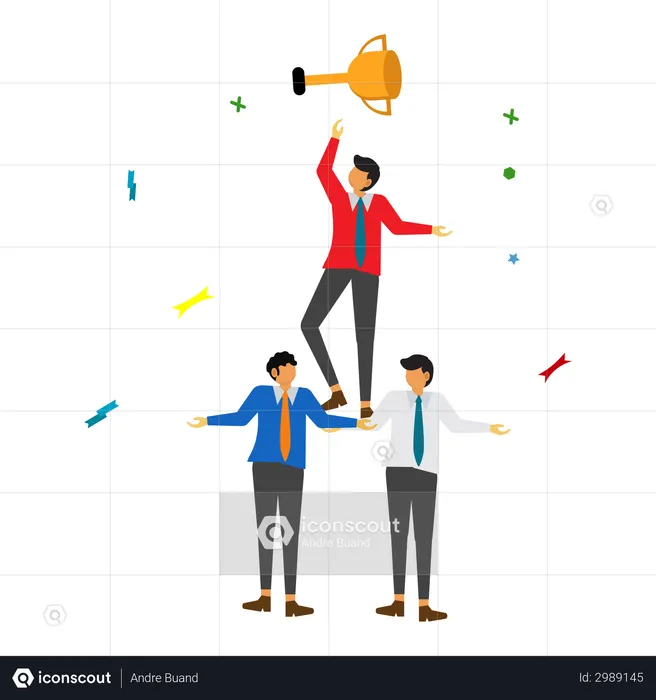 Business success  Illustration