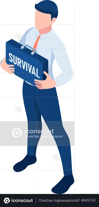 Business Survival  Illustration