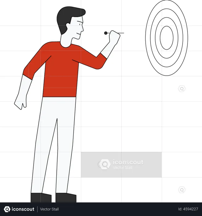 Business target  Illustration