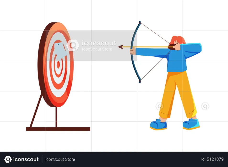 Business Target  Illustration