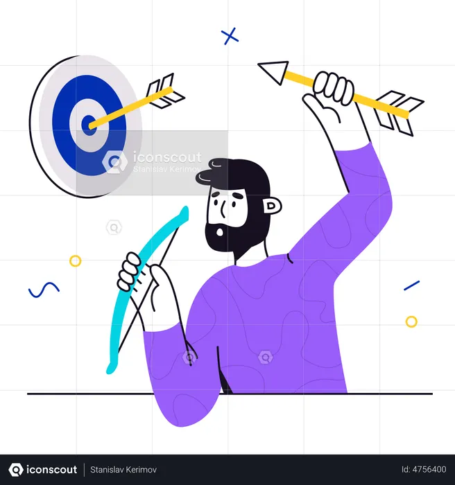 Business target  Illustration