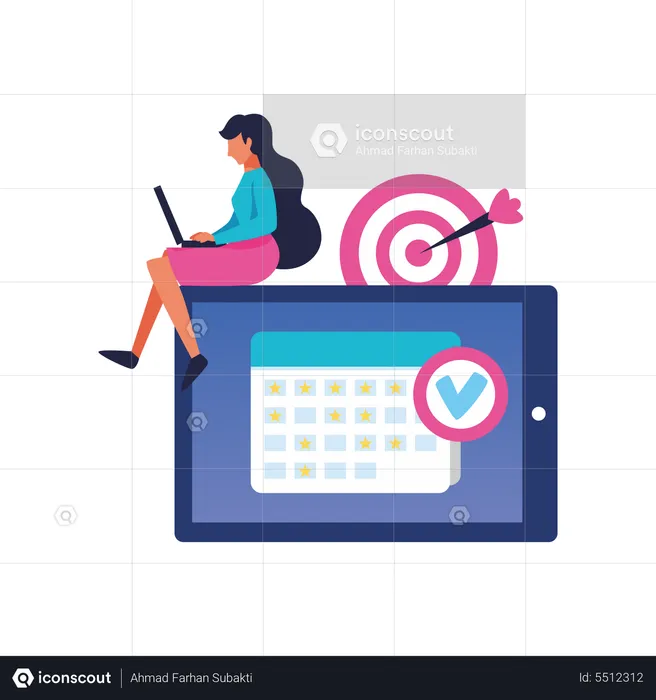 Business target  Illustration