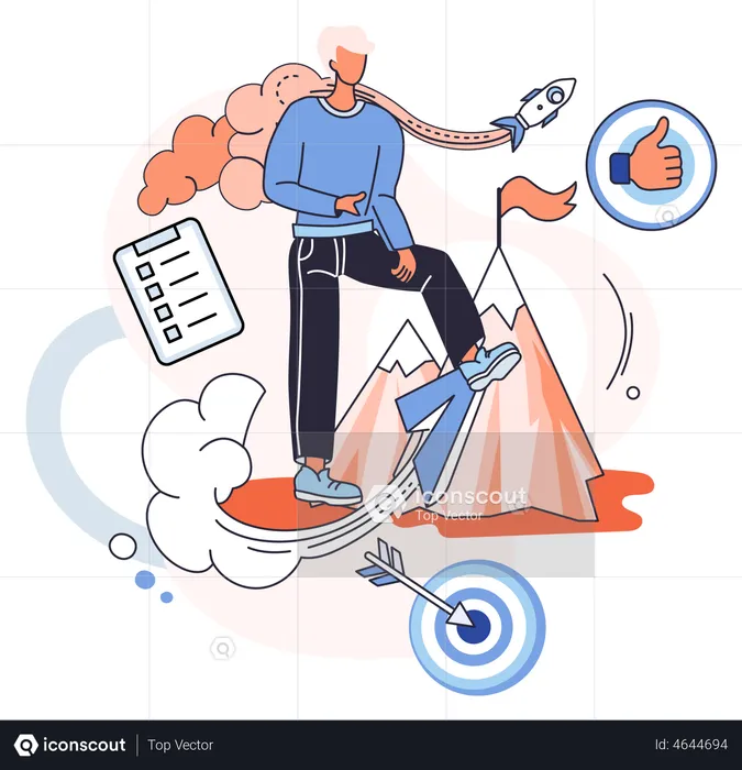 Business target  Illustration